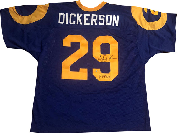 Eric Dickerson "HOF 99" Autographed Los Angeles Rams Jersey (JSA)