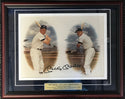 Mickey Mantle Autographed Framed 11x14 Photo (JSA)