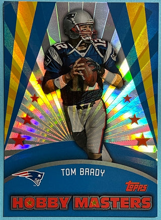 Tom Brady 2006 Topps Hobby Masters #HM3 Patriots Football Insert Card