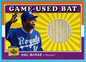 Hal McRae 2001 Upper Deck Game Used Bat Card B-HM