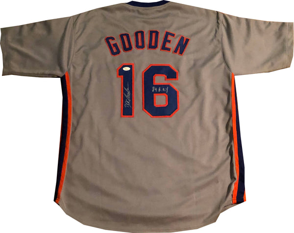 Dwight Gooden "84 ROY" Autographed New York Mets Jersey (JSA)