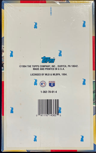 1994 Topps Baseball Series 1 Wax Box 36 Packs Factory Sealed w/Gold Cards