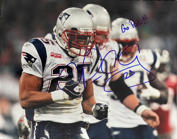 Patrick Chung Autographed 8x10 Football Photo