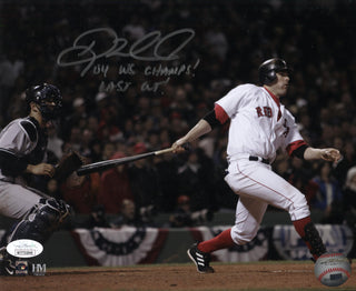 Doug Mientkiewicz Autographed 8x10 Photo Boston Red Sox (JSA)