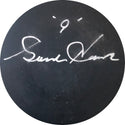 Gordie Howe Autographed West Palm Beach Blaze Puck (JSA)