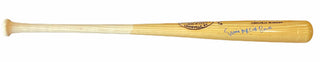 Ernie Banks "Mr. Cubs" Autographed Louisville Slugger Bat (JSA)