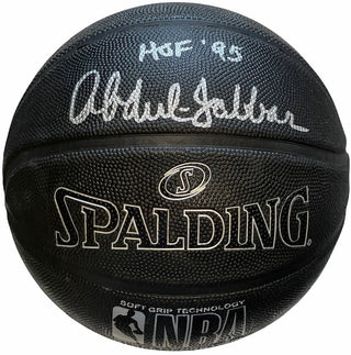 Abdul Jabbar Signed Spalding Street Phantom Basketball