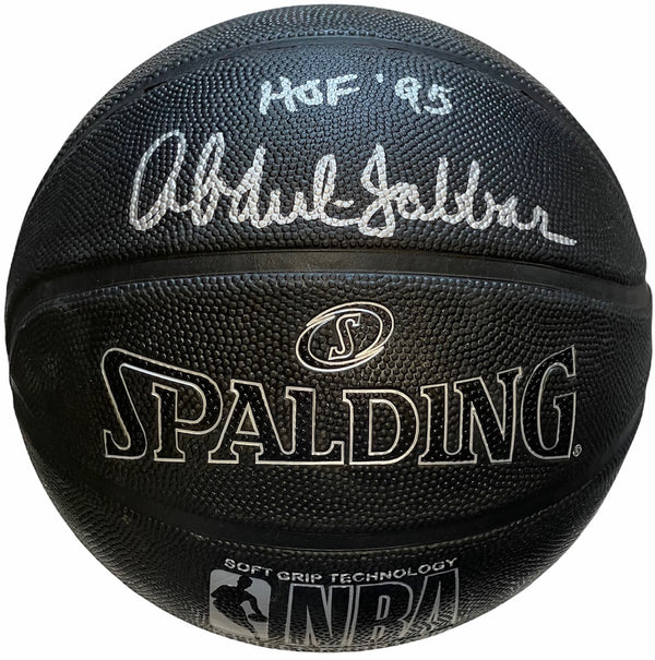 Abdul Jabbar Signed Spalding Street Phantom Basketball