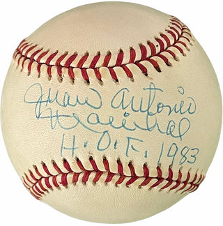 Juan Antonio Marichal Autographed Official Major League Baseball (JSA)