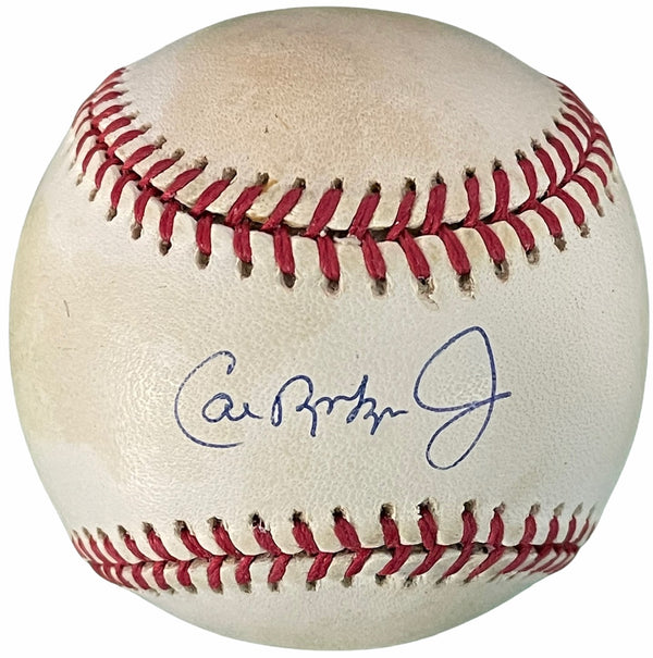 Cal Ripken Jr Autographed Official Major League Baseball (JSA)