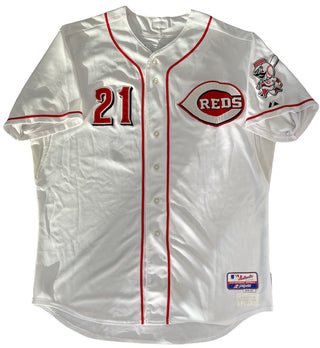 Todd Frazier 2012 Game Used Autographed Rookie Cincinnati Reds Jersey