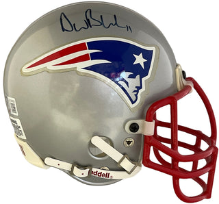 Drew Bledsoe Autographed Mini Helmet (Beckett)