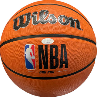 Tyler Herro Autographed Official Wilson Outdoor Basketball (JSA)