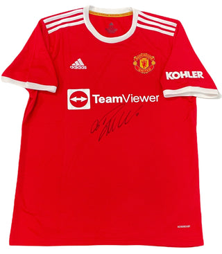 Cristiano Ronaldo Autographed Manchester United Home Kit (BVG)