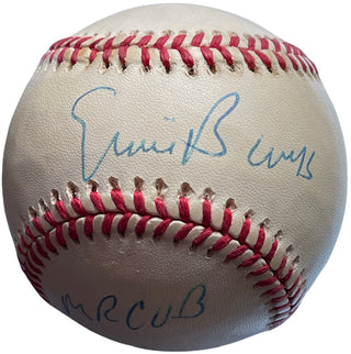 Ernie Banks Autographed Official Baseball (JSA)