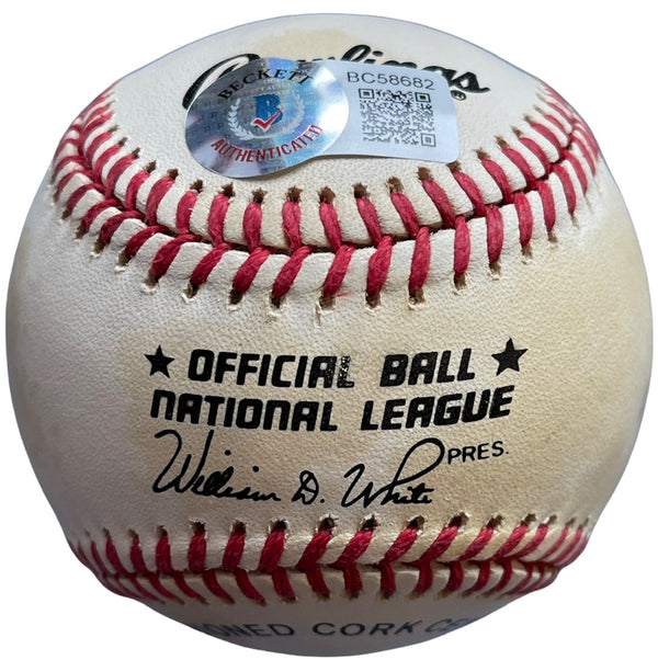 Luis Aparicio autographed Official Major League Baseball "HOF 1984" (Beckett)