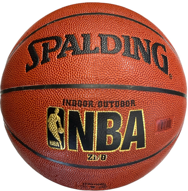 Sam Jones Autographed Spalding Indoor/Outdoor Basketball