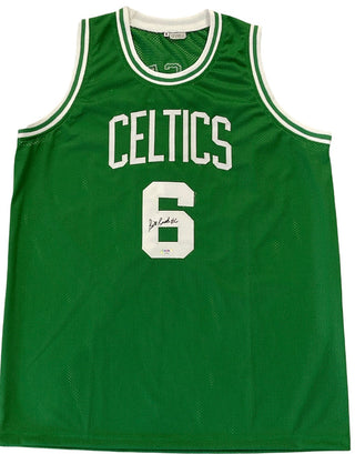 Bill Russell Autographed Green Boston Celtics Jersey (PSA)