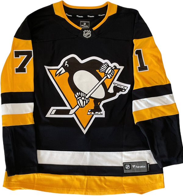 Evgeni Malkin Autographed Pittsburgh Penguins Fanatics XL Jersey (JSA)