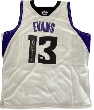 Tyreke Evans Autographed Sacramento Kings Authentic Adidas Jersey