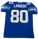 Steve Largent "HOF 95" Autographed Seattle Seahawks Authentic Jersey (Fanatics)