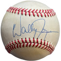 Wally Joyner Autographed Official American League Baseball