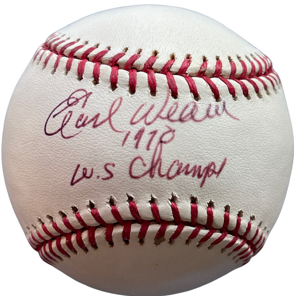 Earl Weaver Autographed Official Major League Baseball