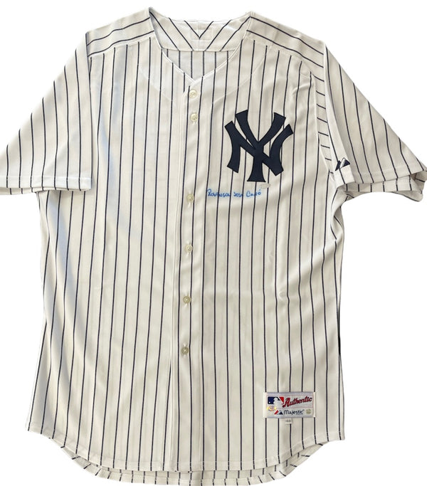 Robinson Jose Cano Autographed Authentic New York Yankees Majestic Jersey (MLB)