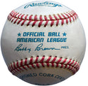 Ted Williams Autographed Official American League Baseball (Green Diamond)