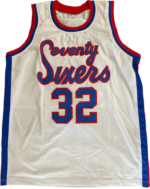 Billy Cunningham Autographed Philadelphia 76ers White Jersey (JSA)