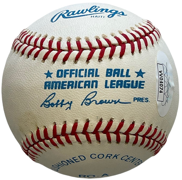 Al Kaline Autographed Official American League Baseball (JSA)