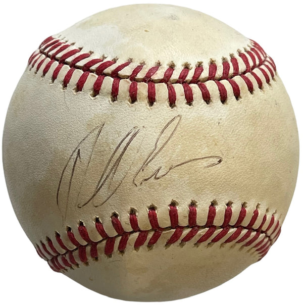 Darrell Evans Autographed Official National League Baseball (JSA)