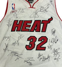 2004-05 Miami Heat Autographed Miami Heat Jersey (JSA)