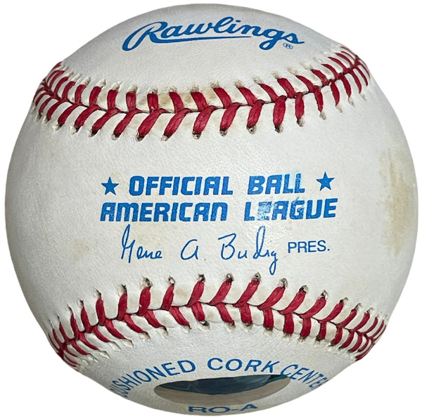 Ken Griffey Jr. Autographed Official American League Gene Budig Baseball (JSA)