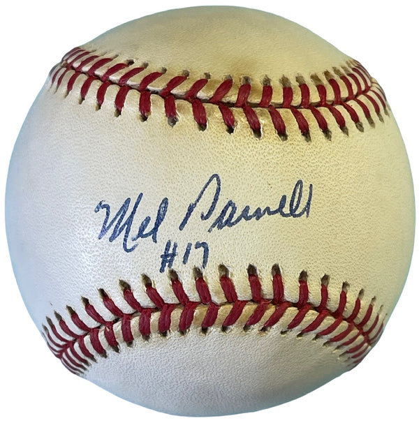 Mel Parnell Autographed Official American League Baseball