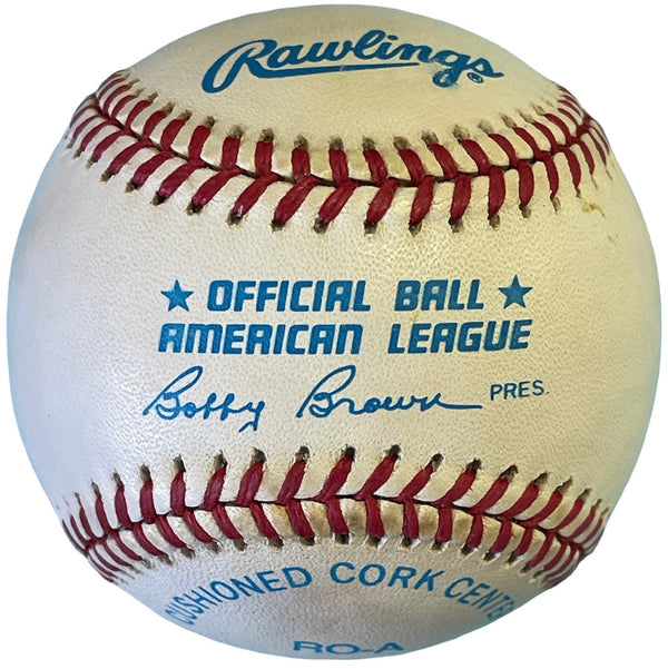 Mel Parnell Autographed Official American League Baseball