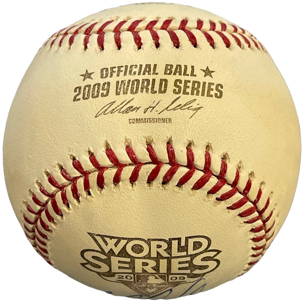 Joba Chamberlain Autographed Official 2009 World Series Baseball