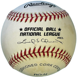 Tony Perez Autographed Official National League Baseball