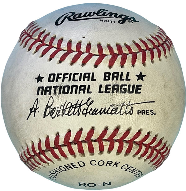 David Robinson Autographed Official National League Baseball (JSA)