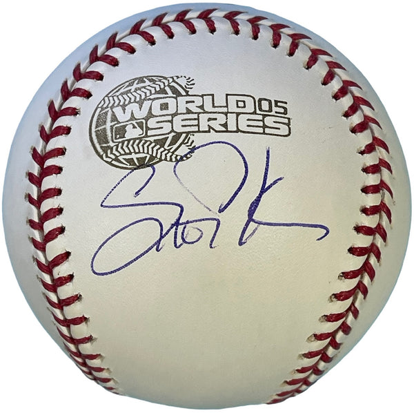 Scott Podsednik Autographed Official 2005 World Series Baseball