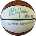 K. C. Jones Autographed Spalding Mini Basketball