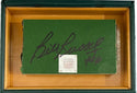 Bill Russell Autographed 4x2"1x2  Boston Garden Floor Piece