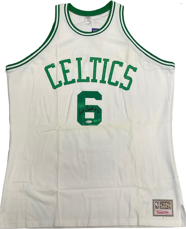 Bill Russell Autographed Mitchell & Ness Boston Celtics Authentic Jersey