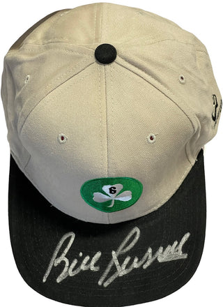 Bill Russell Autographed New Era Boston Celtics Beige Hat