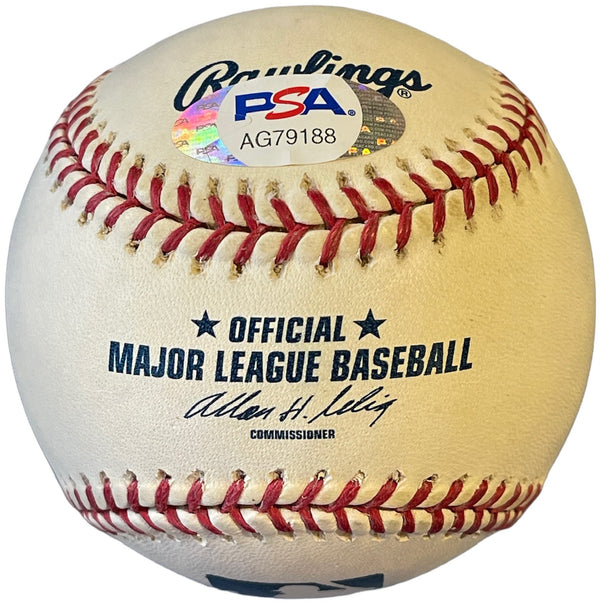 Freddie Freeman Rookie Signature Autographed Official Major League Baseball (PSA)