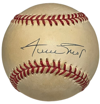 Willie Mays Autographed Official National League William D. White Baseball