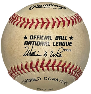 Willie Mays Autographed Official National League William D. White Baseball