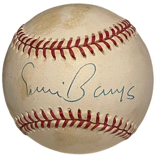 Ernie Banks Autographed Official National League William D. White Baseball