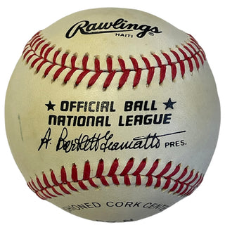 Sandy Koufax Autographed Official National League Bart Giamatti Baseball (JSA)