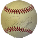 Pete Rose Autographed Official National League Charles Feeney Baseball (JSA)